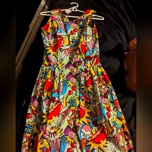 Fast food swing dress